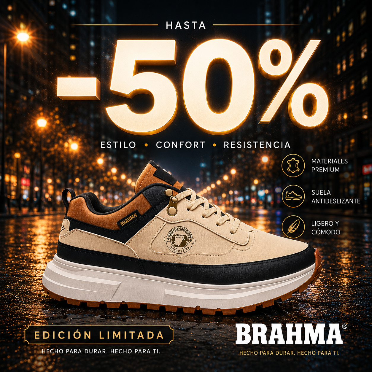 Calzado Casual Brahma Style ORIGINAL®
