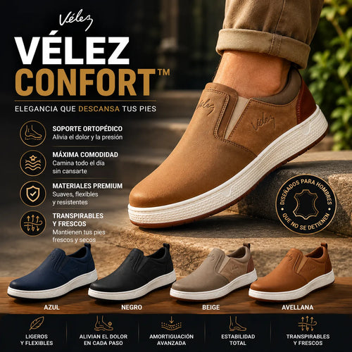 MOCASIN VÉLEZ CONFORT™ ORTOPEDIC