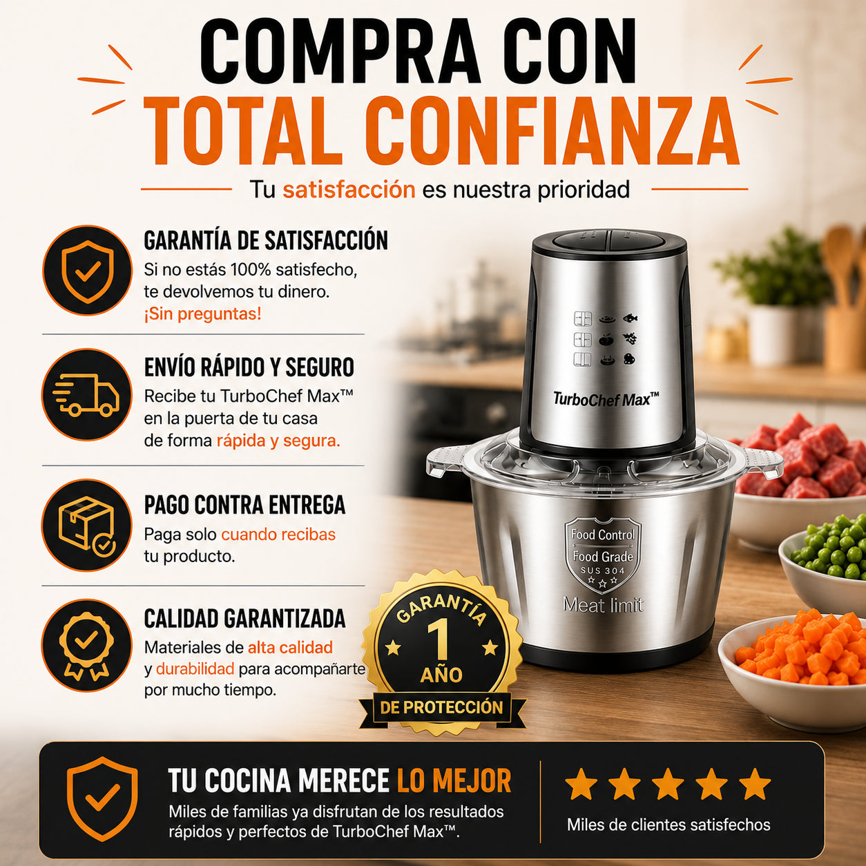 Picador TurboChef Max™ 2L
